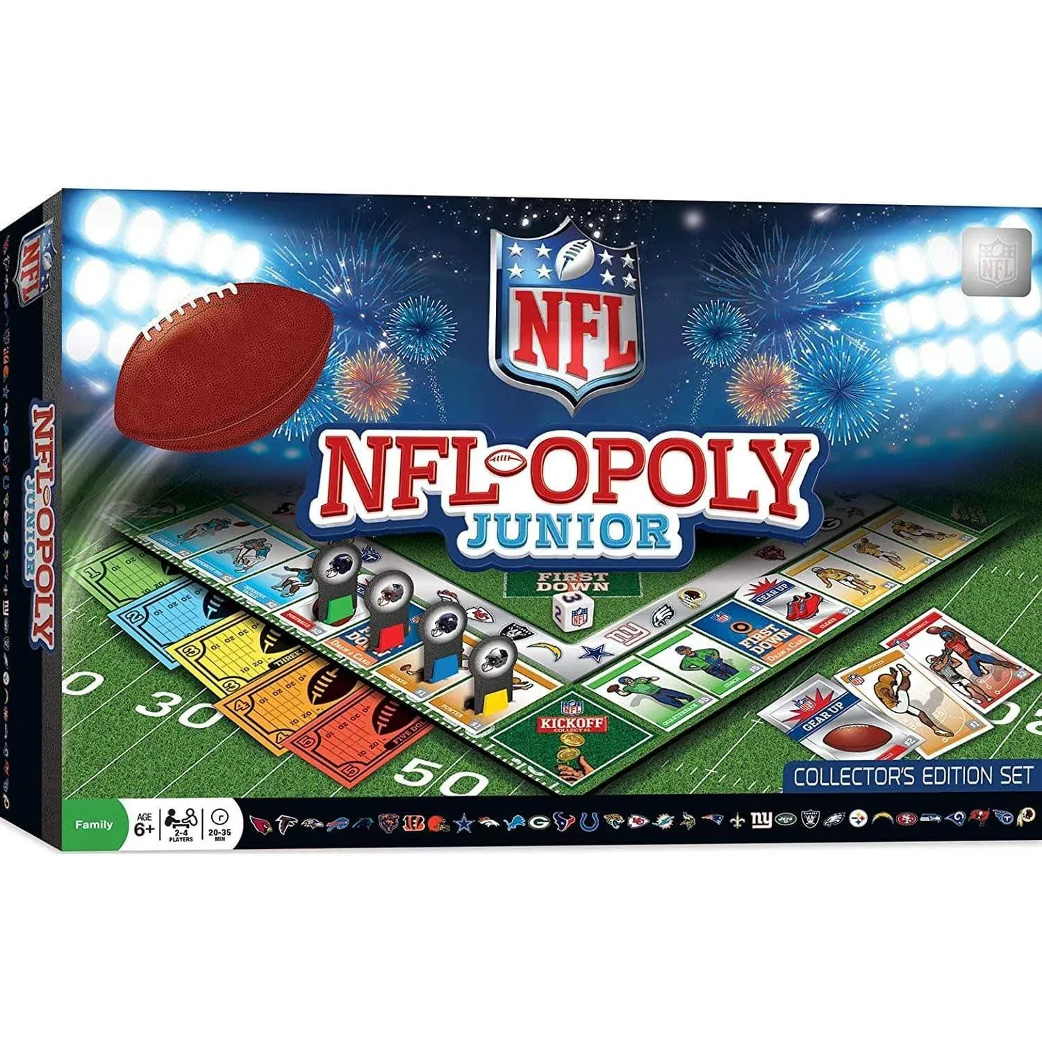 NFL Opoly Junior Board Game