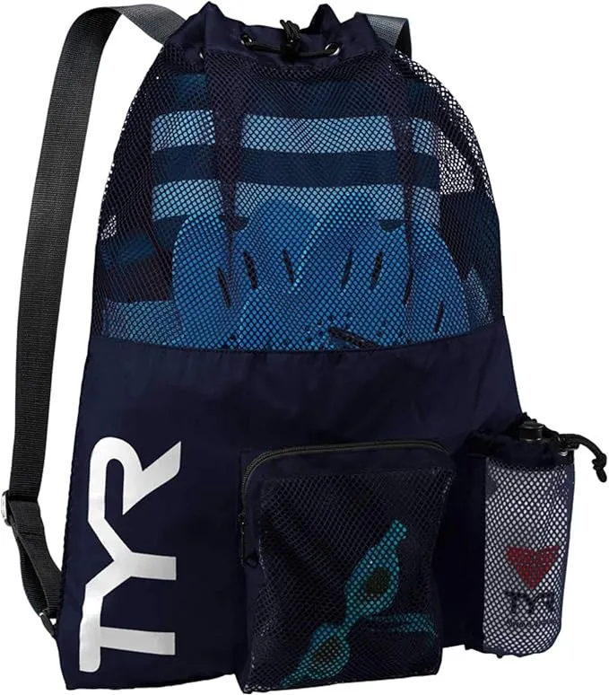 TYR Big Mesh Mummy Backpack - Navy