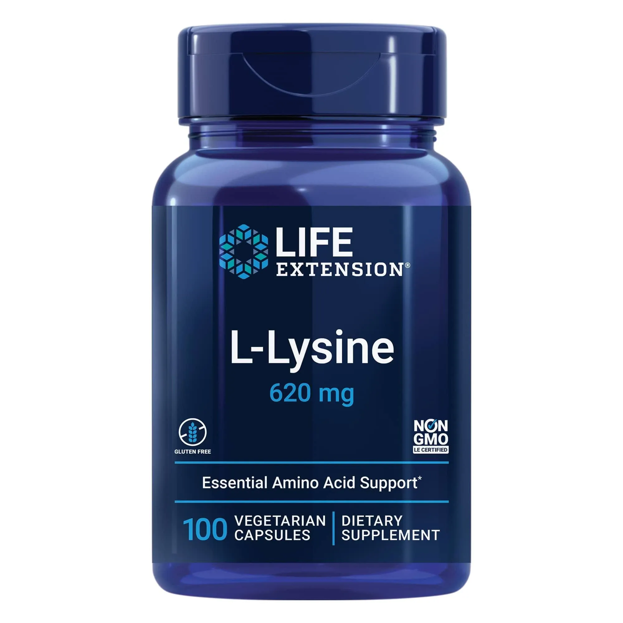 Life Extension L-Lysine 620 mg