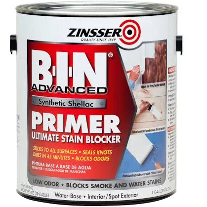 Zinsser BIN Interior Multi-purpose Shellac Wall and Ceiling Primer (1-Gallon) | 270976SOS