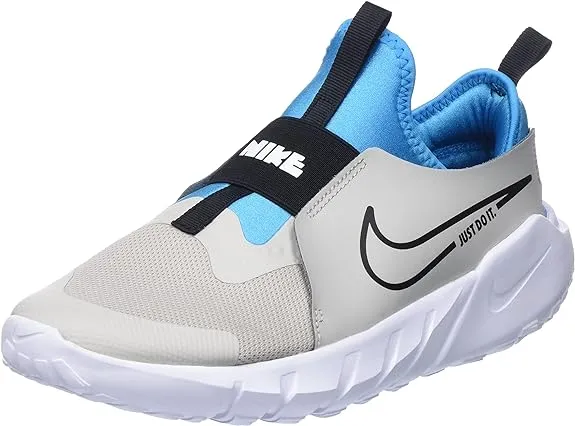 Nike Boys Flex Runner 2 - Running Shoes Blue Lightning/Black/Light Iron Ore Size 05.0