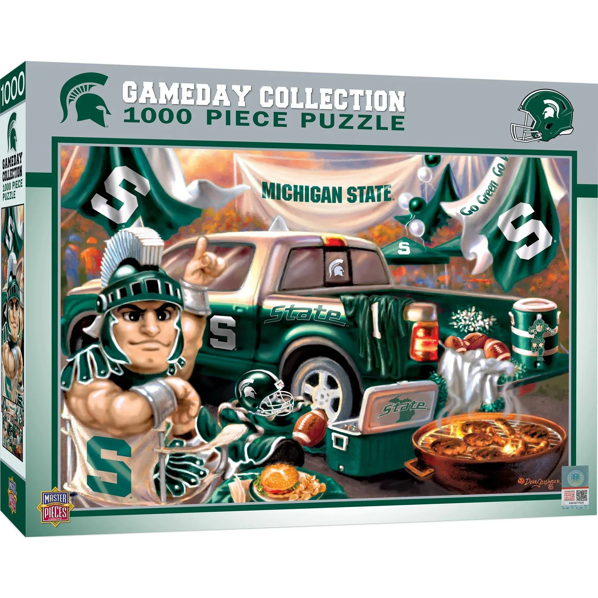 Michigan State Spartans - Gameday 1000 Piece Jigsaw Puzzle