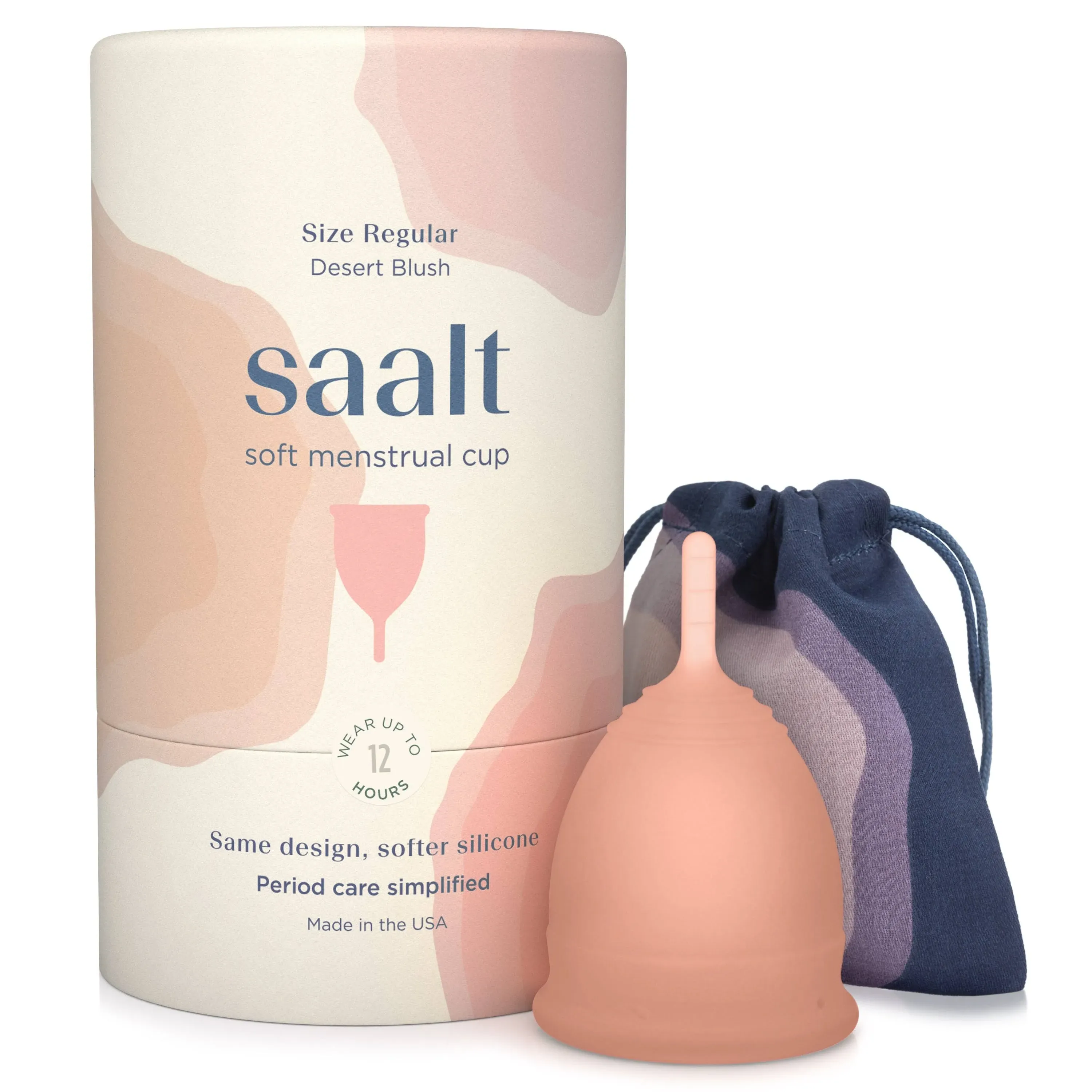 Saalt Menstrual Cup Regular Soft / Desert Blush