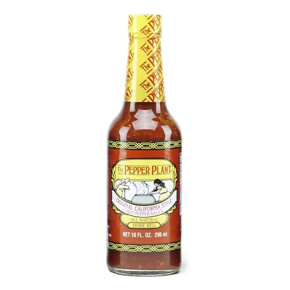 The Pepper Plant Original California Style Hot Sauce 10 Fl. Oz. 3-pack