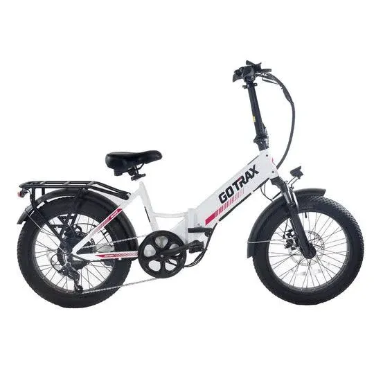 Gotrax 20" Folding Electric Bike with 55 Miles (Pedal-assist1) by 48V Battery, 20Mph Power by 500W, LCD Display and 5 Pedal-Assist Levels