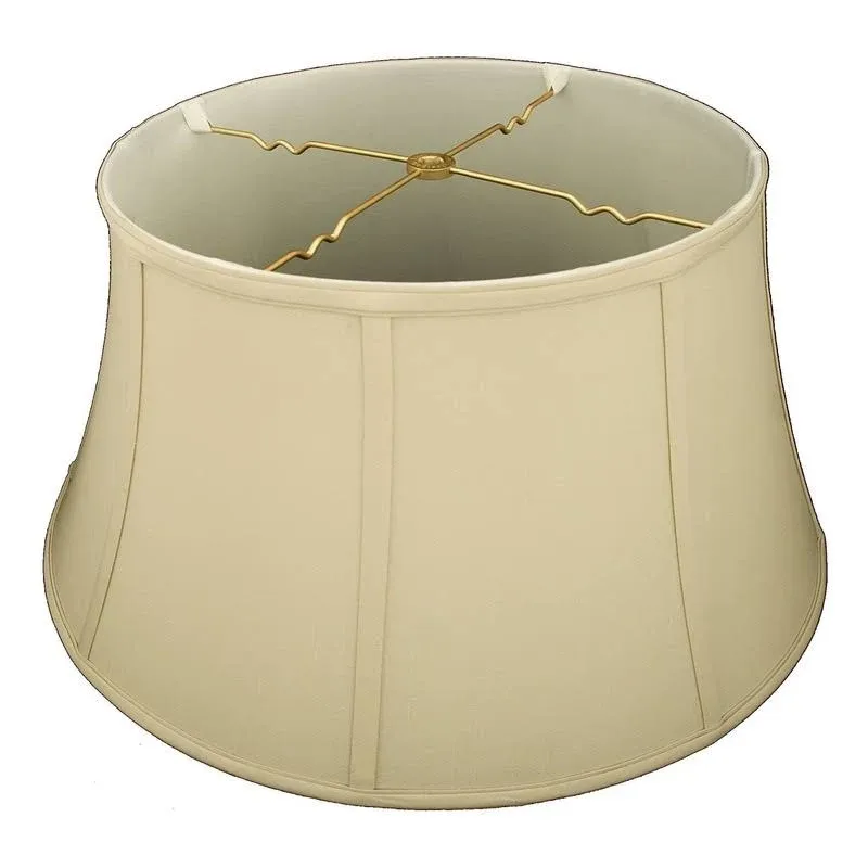 Royal Designs Shallow Drum Bell Bouillotte Lamp Shade