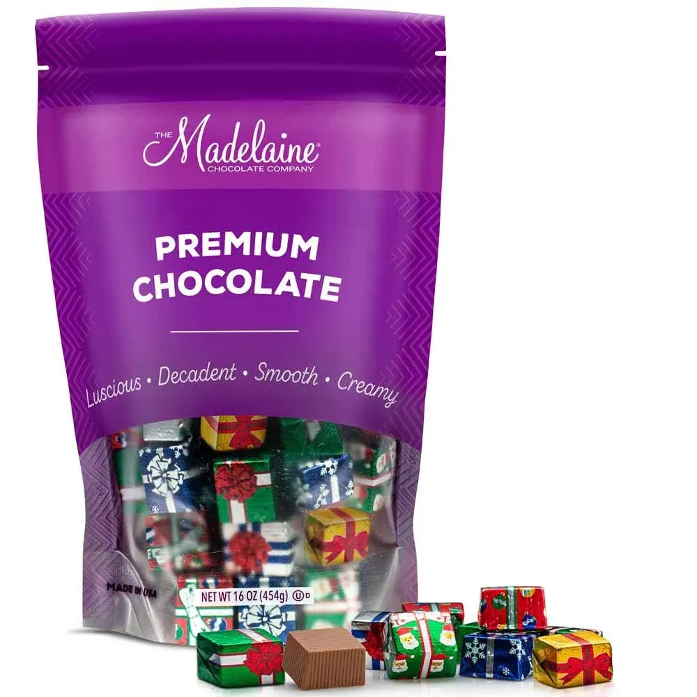 Madelaine Solid Premium Milk Chocolate Christmas Presents