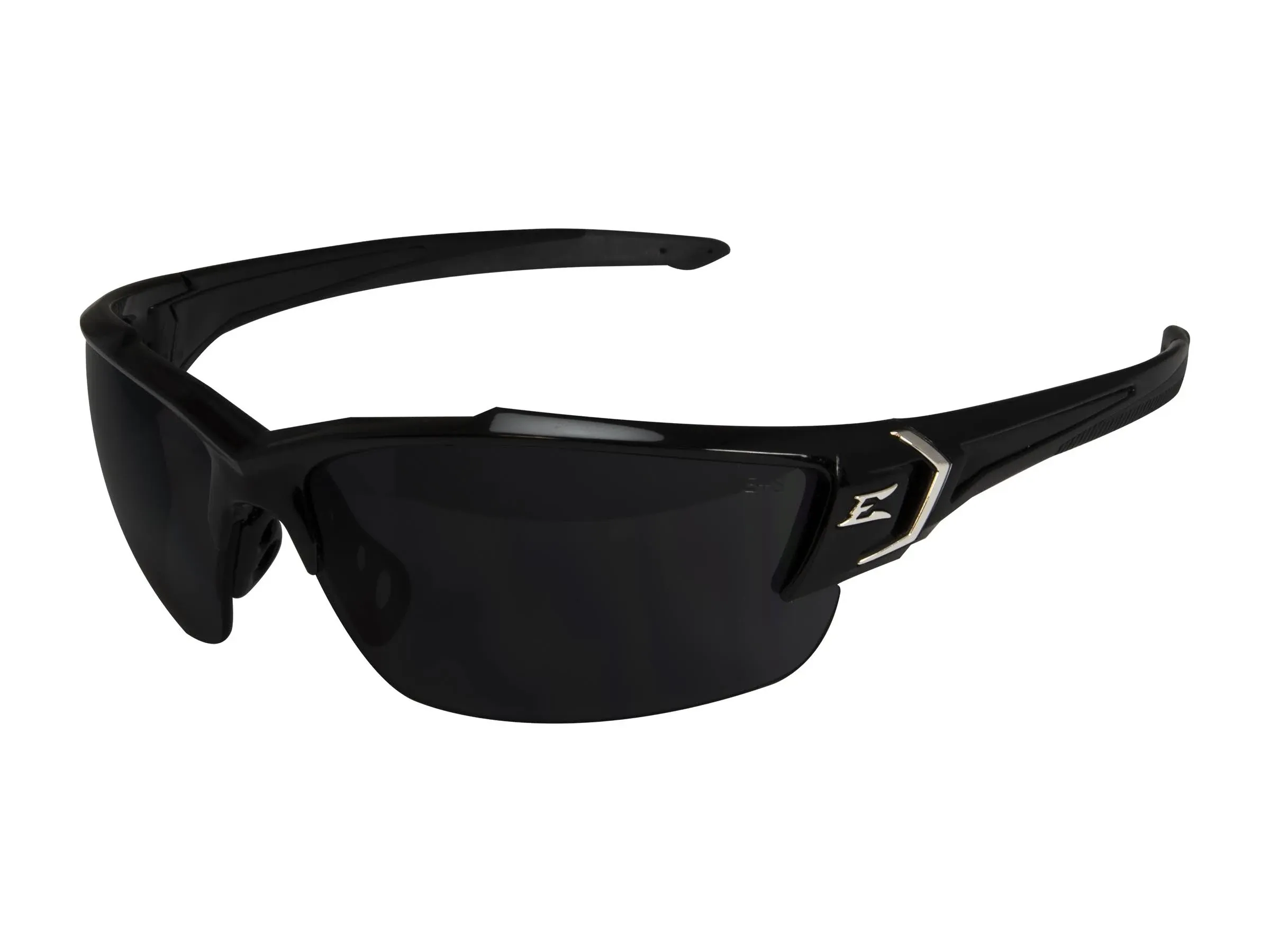 Edge TSDK216-G2 Khor G2 Safety Glasses, Black Frame with Polarized Smoke Lens