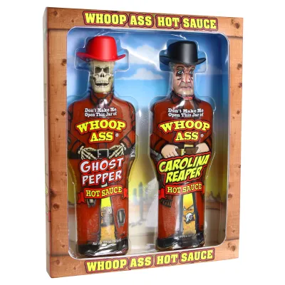 Whoop Ass Hot Sauce 2-Pack Gift Set