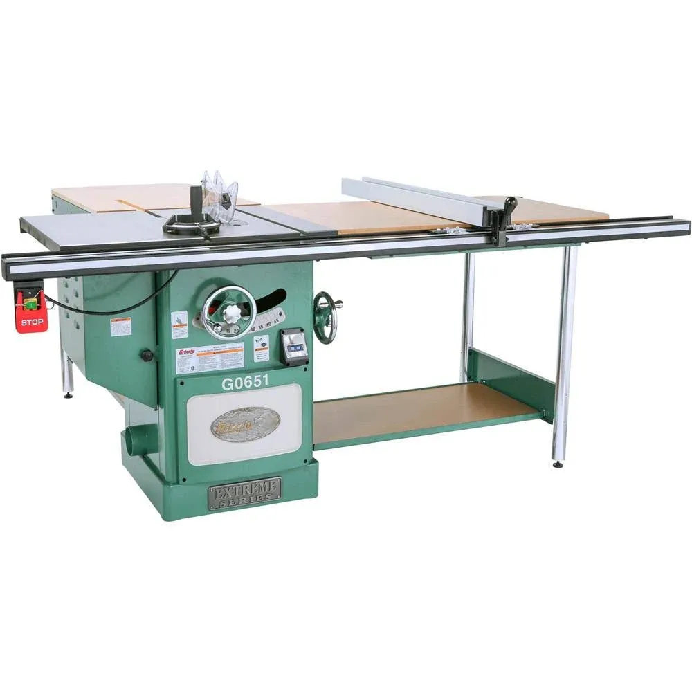 10" 3 HP 220V Heavy Duty Cabinet Table Saw