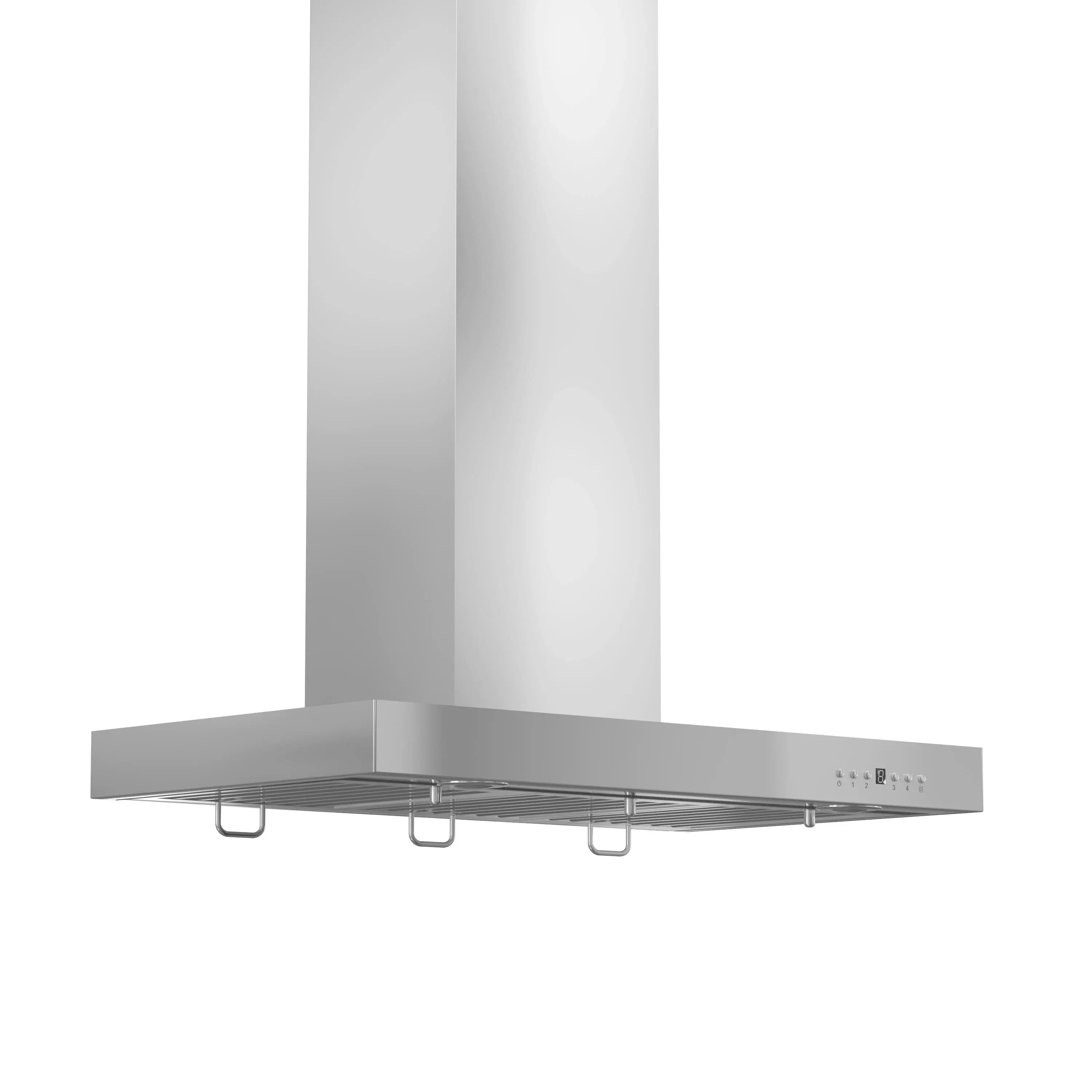 ZLINE KITCHEN & BATH 30-in Convertible 400-CFM Brushed 430 Stainless Steel Wall-Mounted Range Hood Lowes.com