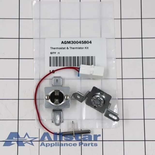 High Limit Thermostat & Thermistor Kit Replaces LG AGM30045804