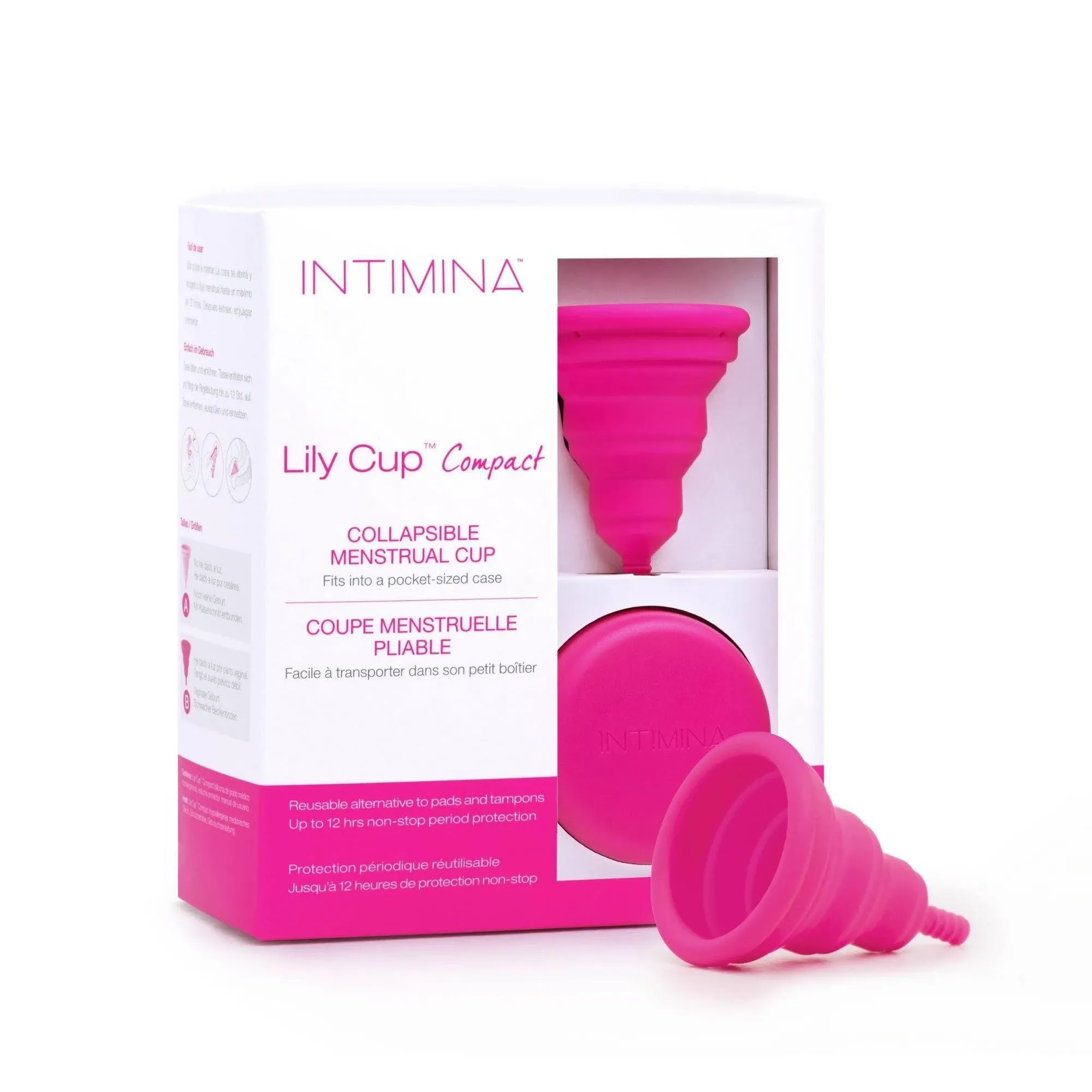 🌍 Intimina,Lily Cup,Compact,Co<wbr/>llapsible Menstrual,Cup,<wbr/>Coupe Menstruelle,Ne<wbr/>w ‼️