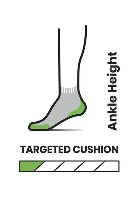 Smartwool Run Targeted Cushion Ankle Socks - Women's