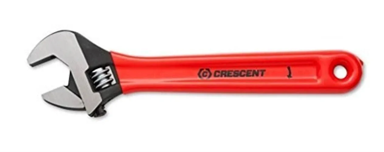 Crescent 8 in. Chrome Cushion Grip Adjustable Wrench AC28CVS