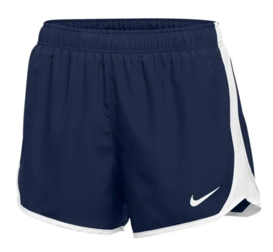 Nike Women's Dry Tempo Shorts - Blue/White - M