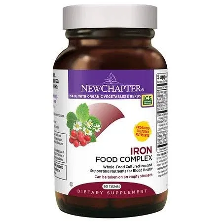 New Chapter Iron Food Complex - 60 count