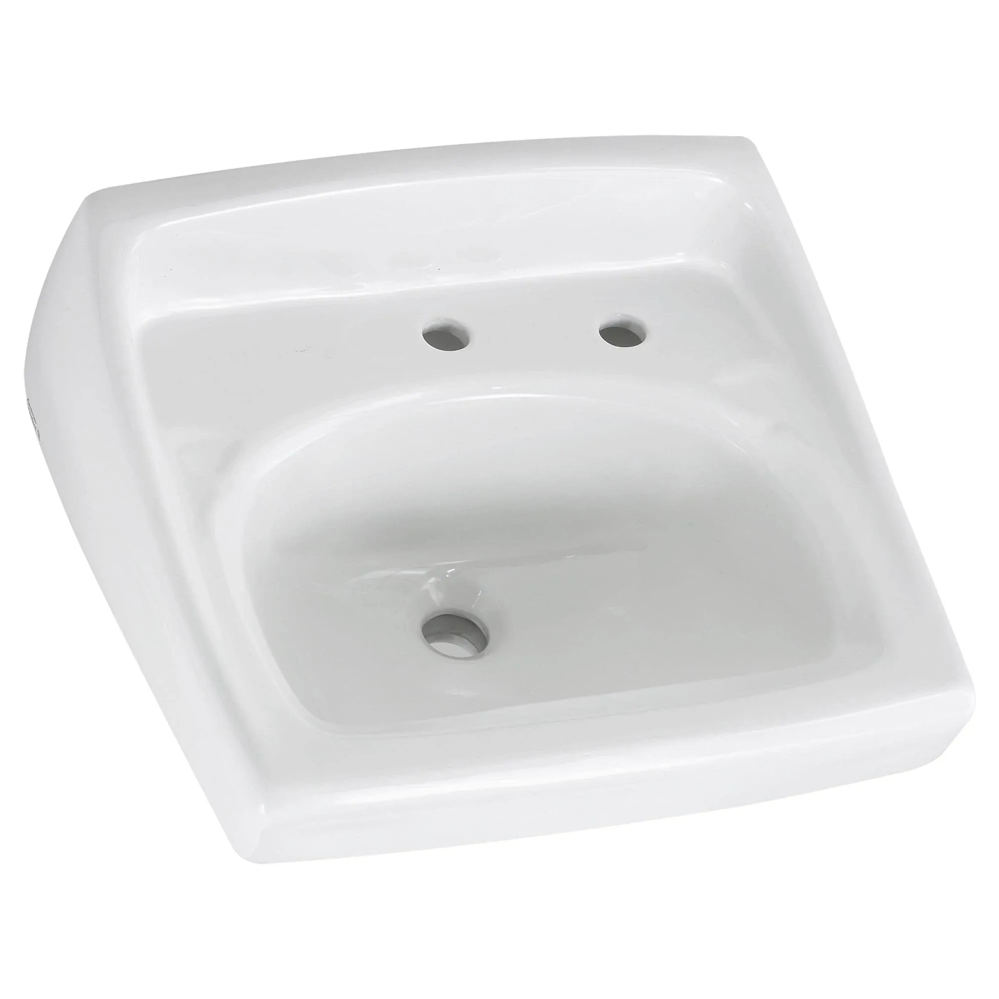 American Standard Lucerne Wall Mount Porcelain Bathroom Sink White