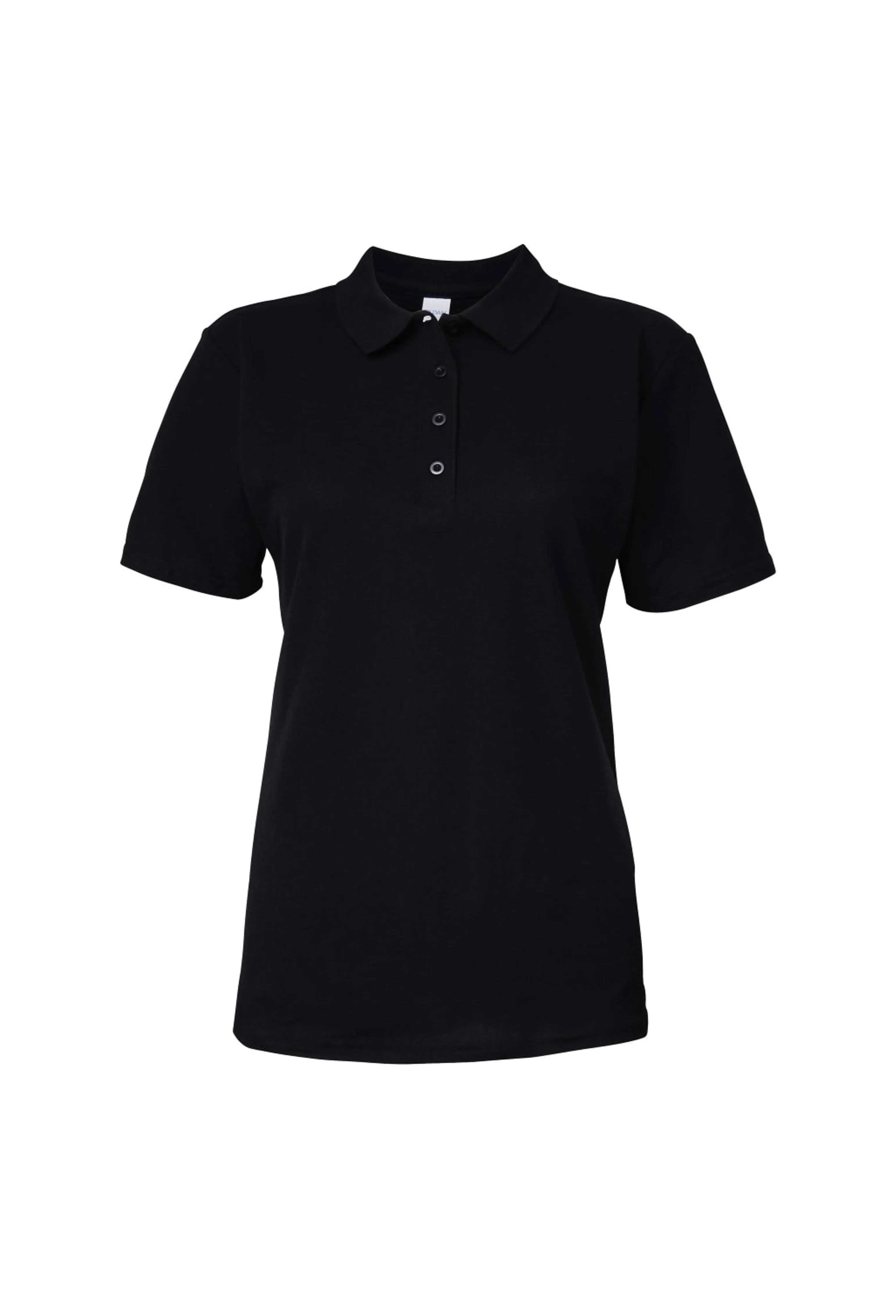 Gildan G648L - Ladies#039; Softstyle Double Pique Polo Navy S