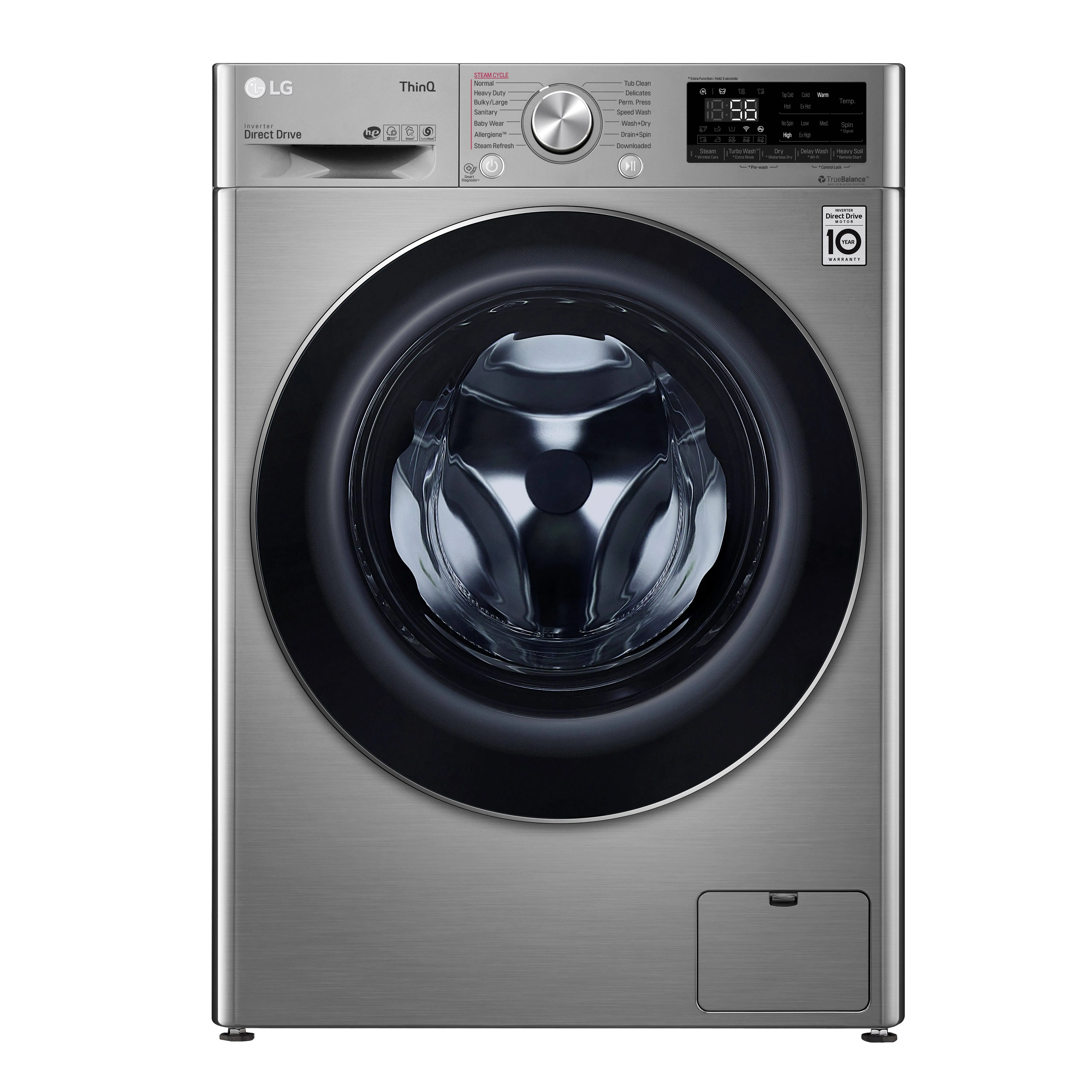 LG 2.4-cu. ft. Front-Load All-in-One Washer/Dryer Combo