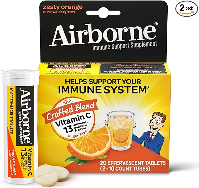 Airborne Effervescent Immune Support Tablets