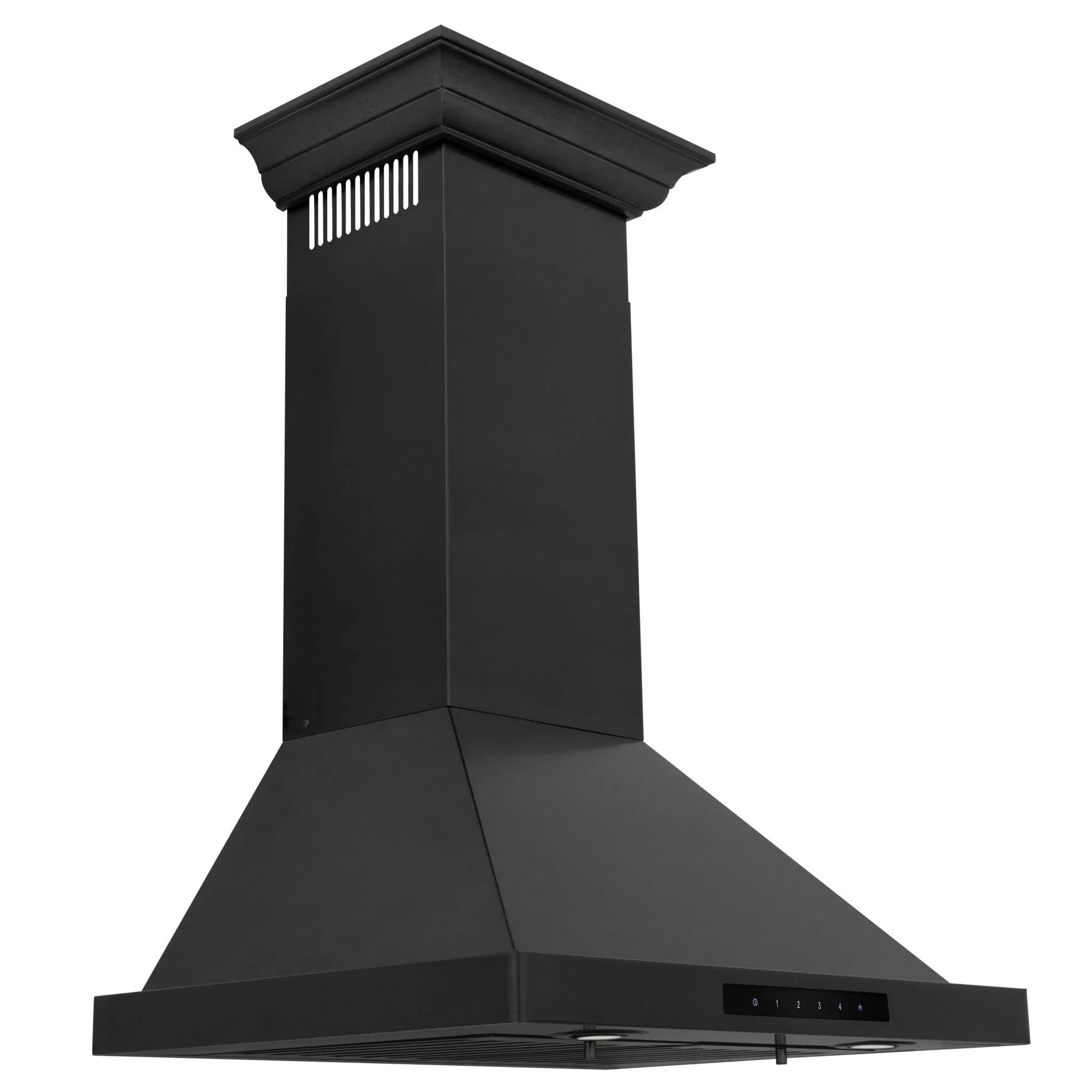 ZLINE Convertible Vent Wall Mount Range Hood in Black Stainless Steel (BSKBN)