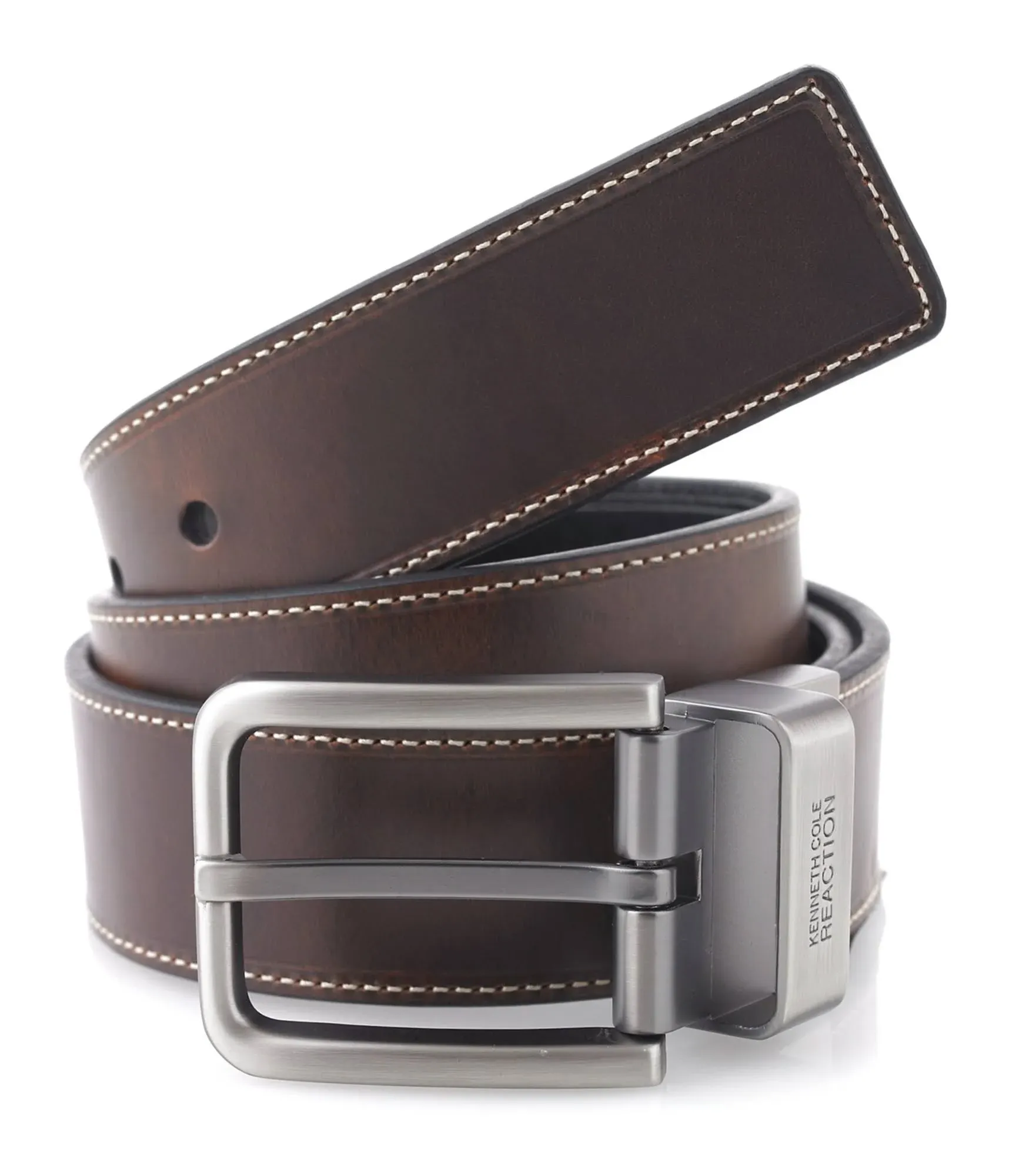 Kenneth Cole Men's Two-in-One Reversible Belt