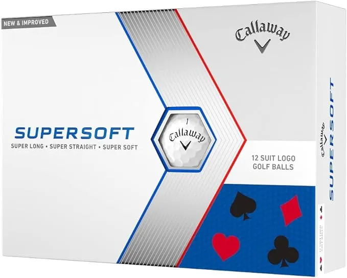 Callaway Golf 2023 Supersoft Golf Balls (One Dozen)