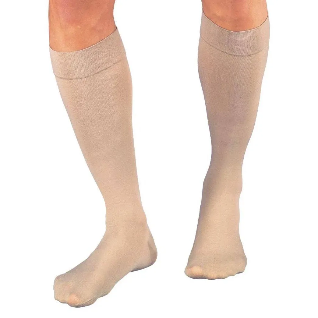 Jobst Relief Knee High Compression Stockings 15-20 mmHg, Large Beige