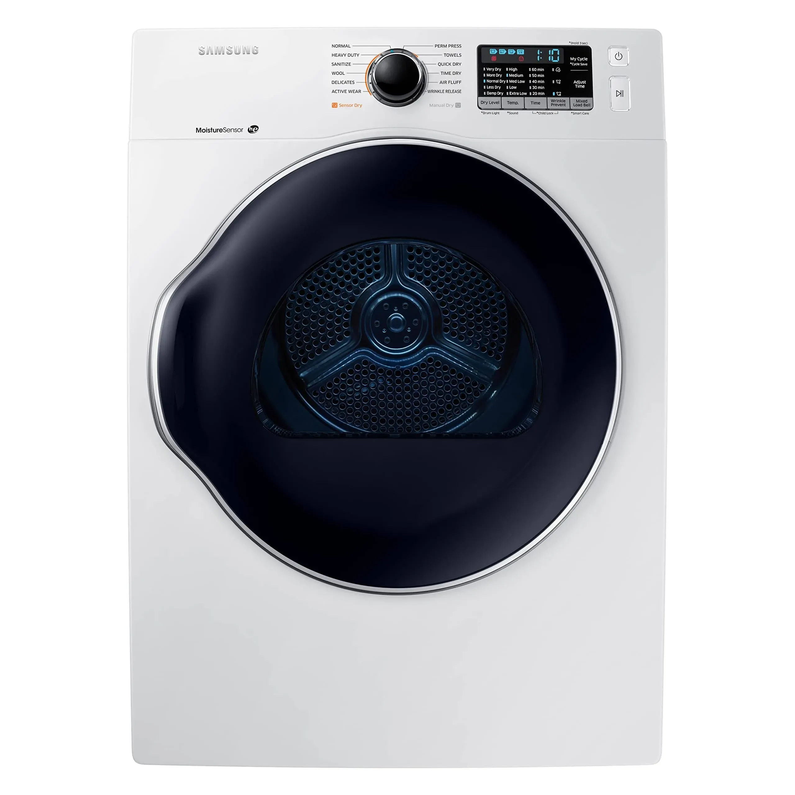 Samsung Smart Dial Electric Sensor Dry Dryer 4.0 Cu. ft. White