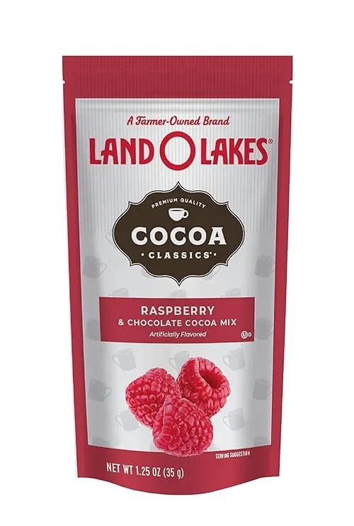 Land O Lakes Cocoa Classics, Raspberry & Chocolate Hot Cocoa Mix, 1.25 oz, 36 Count