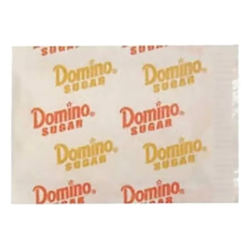 Domino Premium Pure Cane Granulated Sugar Packets Bulk Box of 2000