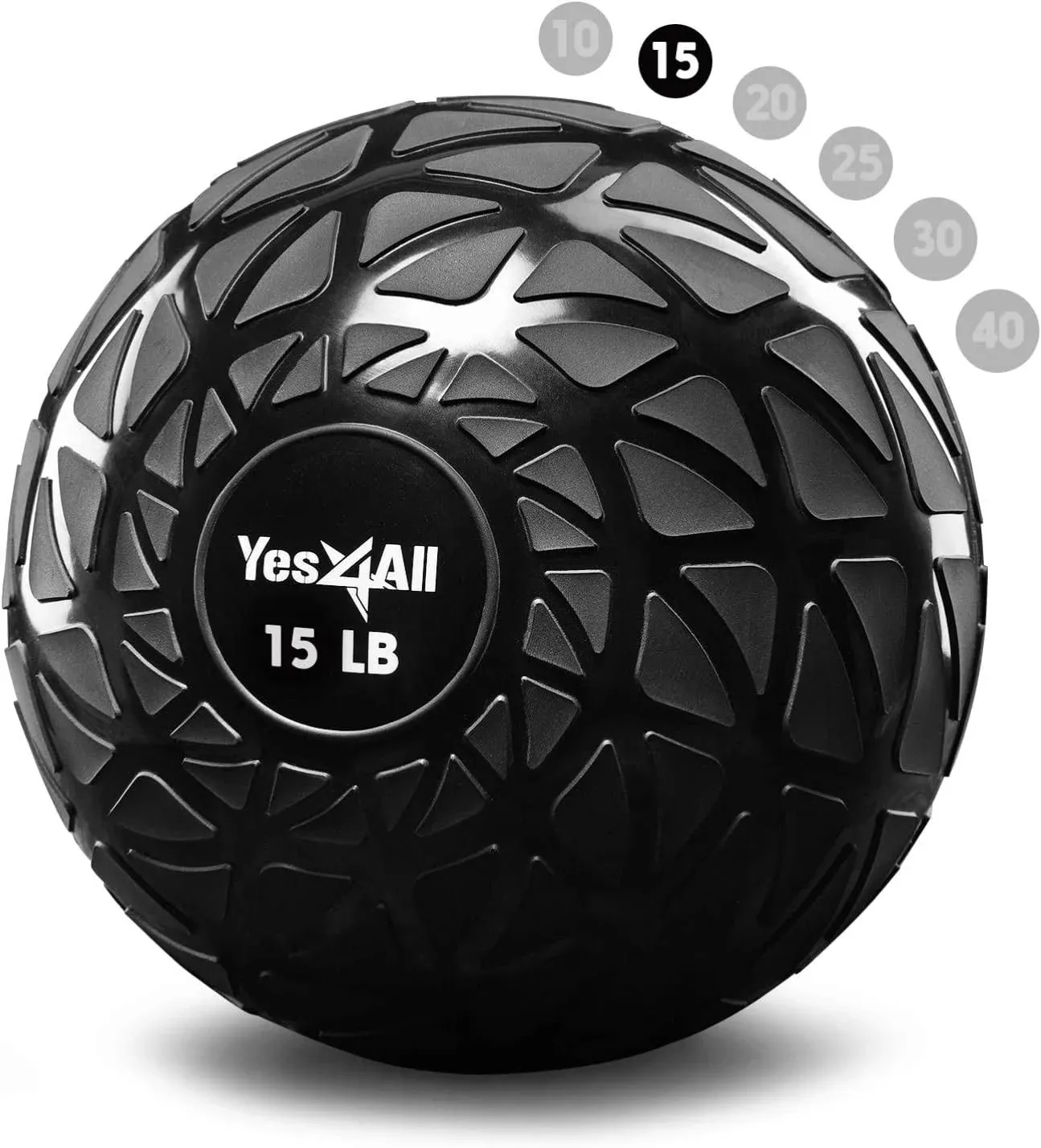 Yes4All Slam Ball PVC Sand Filled Medicine Ball