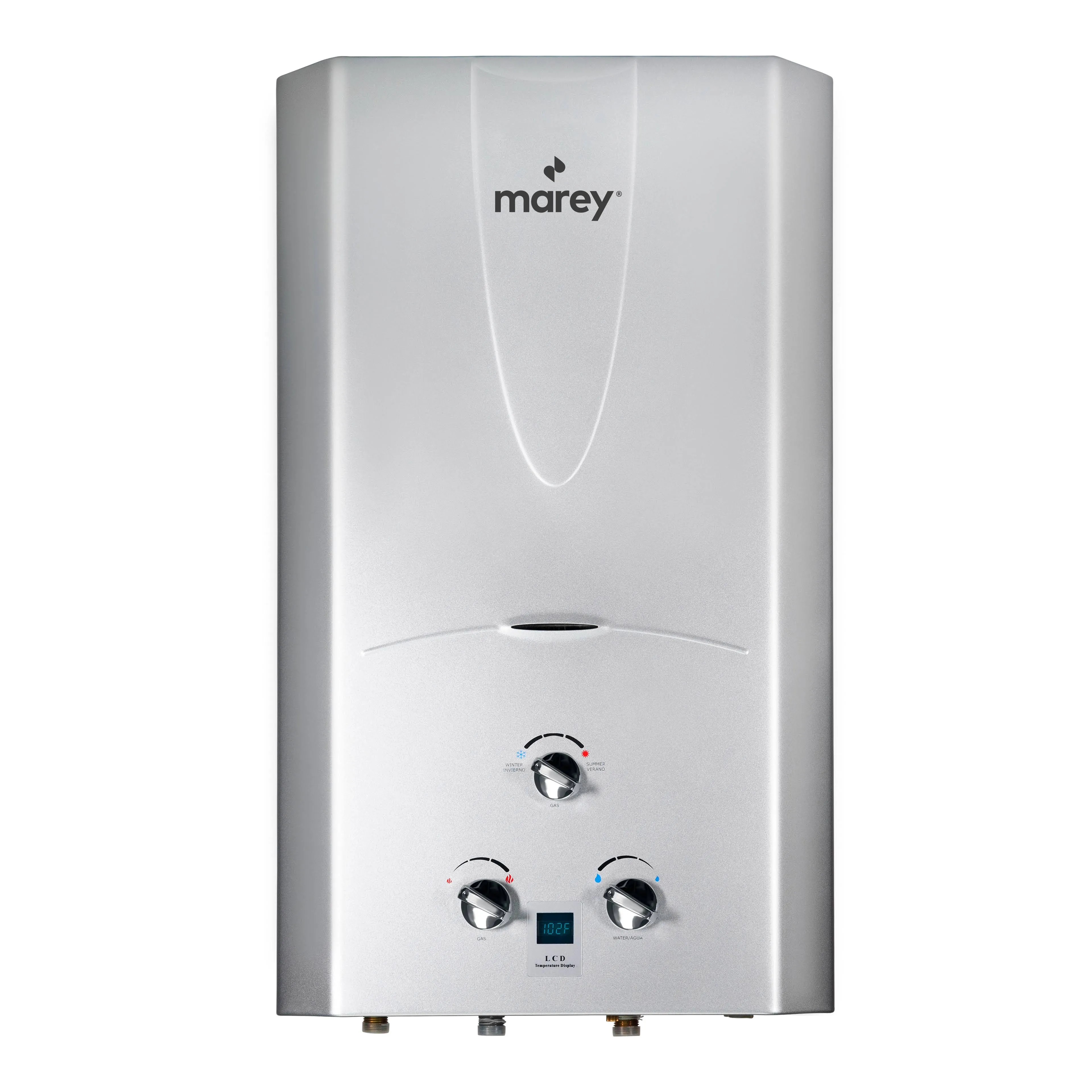 Marey GA16OLPDP 4.2 GPM, 100,000 BTUs, Whole House Solution, Digital Display ...