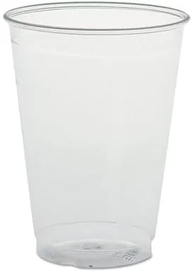 Dart TP9D Ultra Clear Cups, Tall, 9 oz, PET, 50/Bag, 1000/Carton