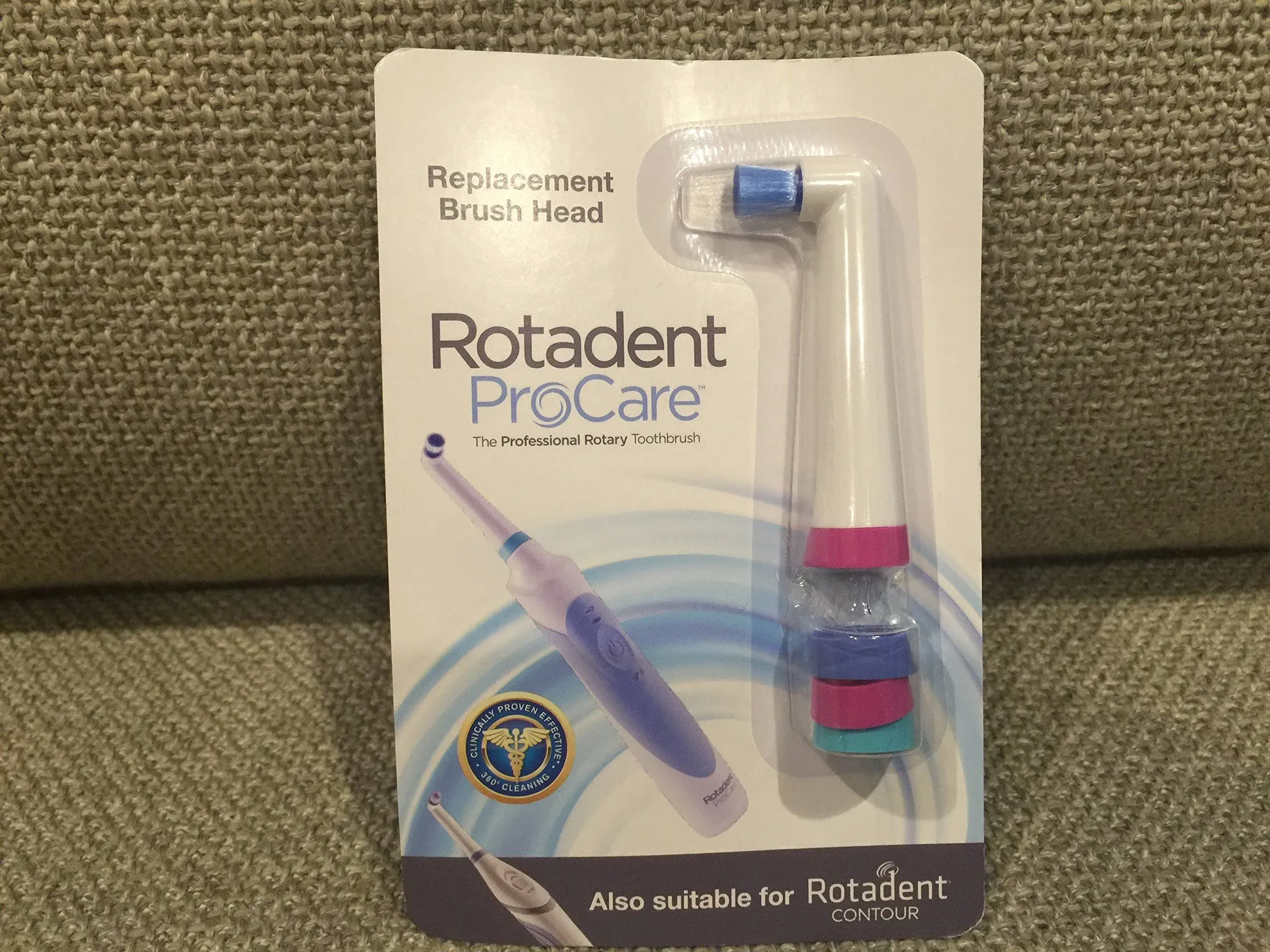 Rotadent ProCare Hollow-Tip Replacement Brush Head