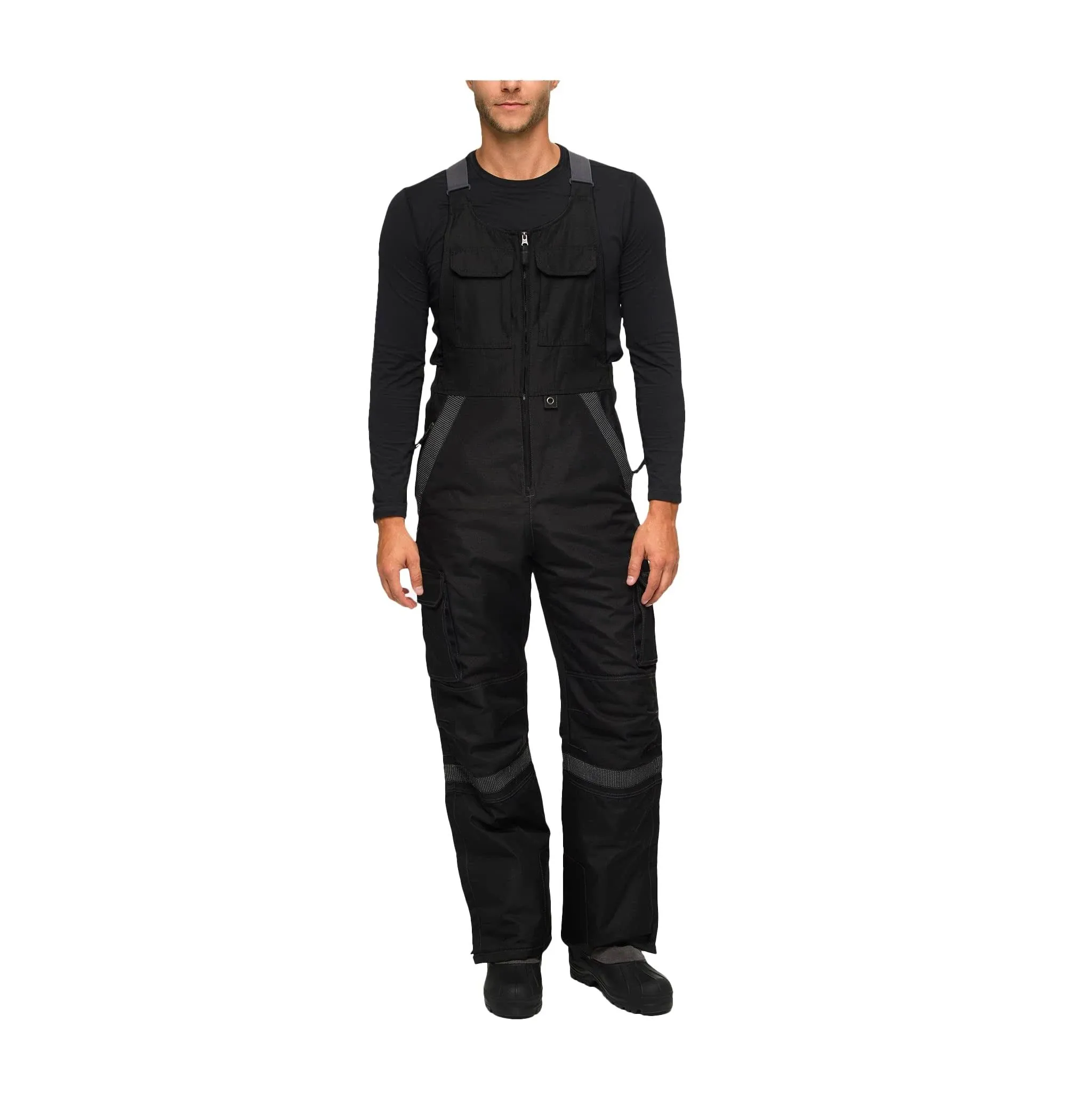 Arctix Men's Tundra Ballistic Bib Overalls with Added Visibility