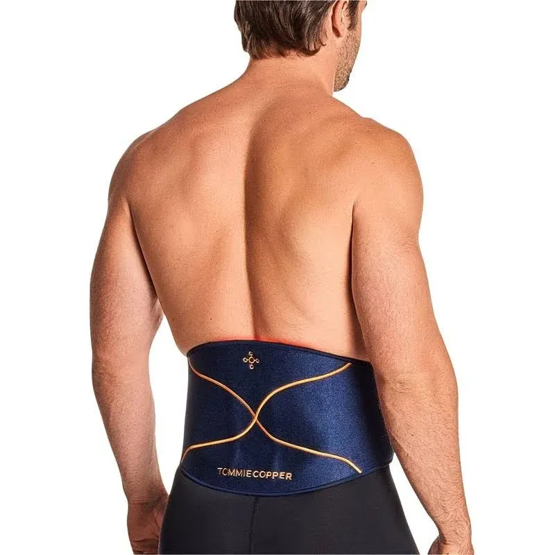 Tommie Copper Infrared Back Wrap, Unisex, Men & Women | Rechargeable & Adjustable ...