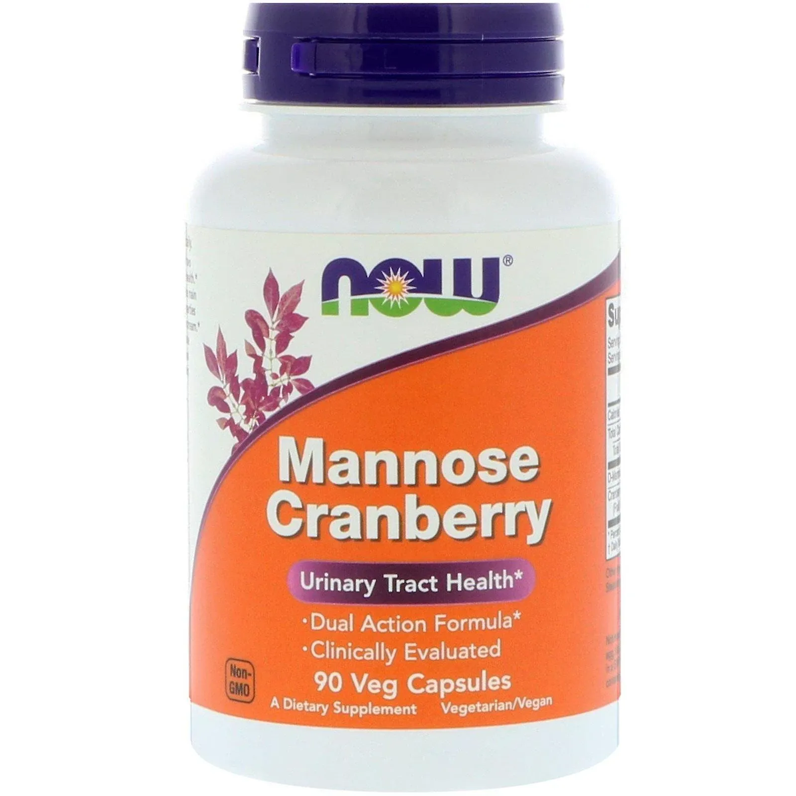 Now - Mannose Cranberry - 90 Veg Capsules