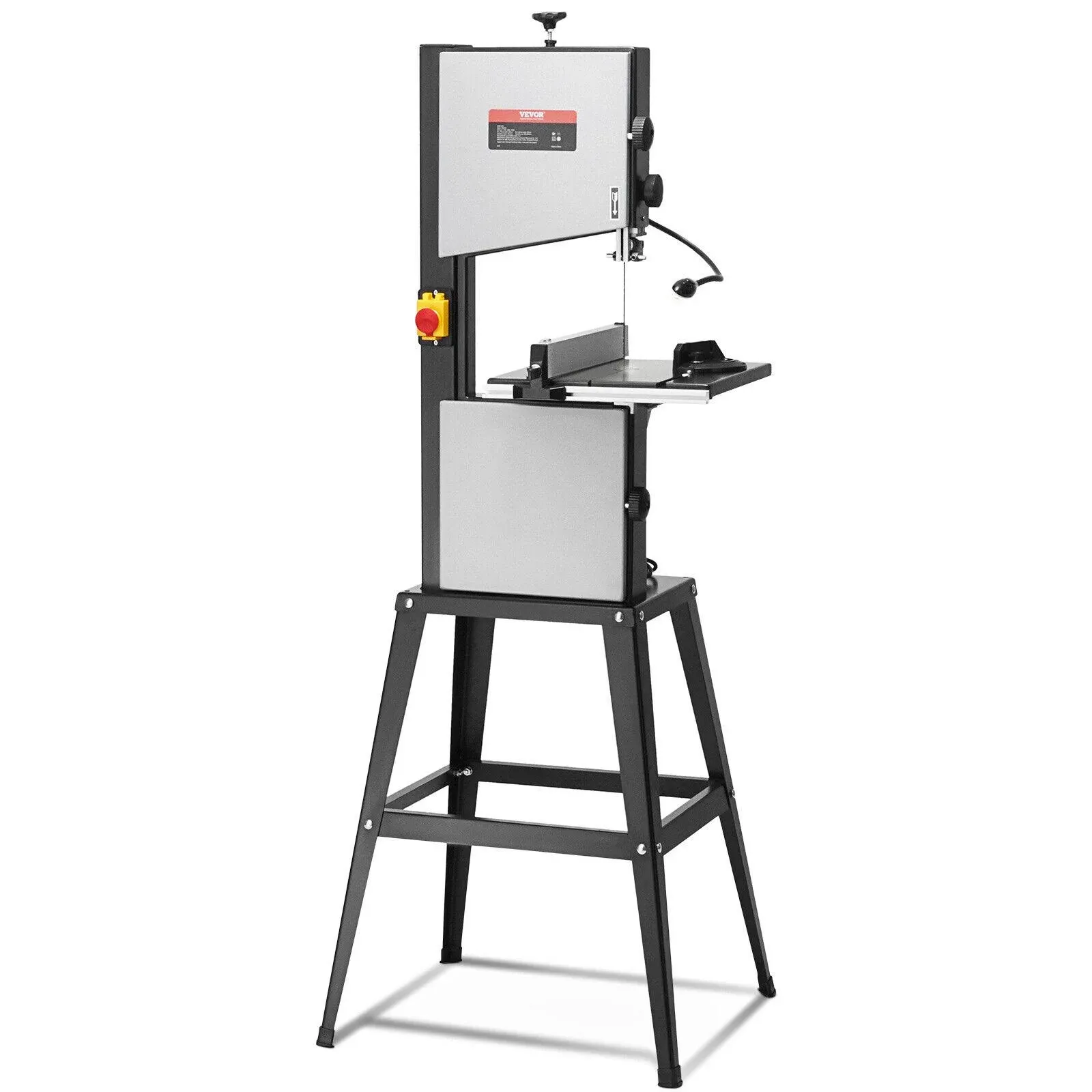 VEVOR Band Saw with Stand, 10-Inch, 560 &amp; 1100 RPM Two-Speed Benchtop Bandsaw, 3