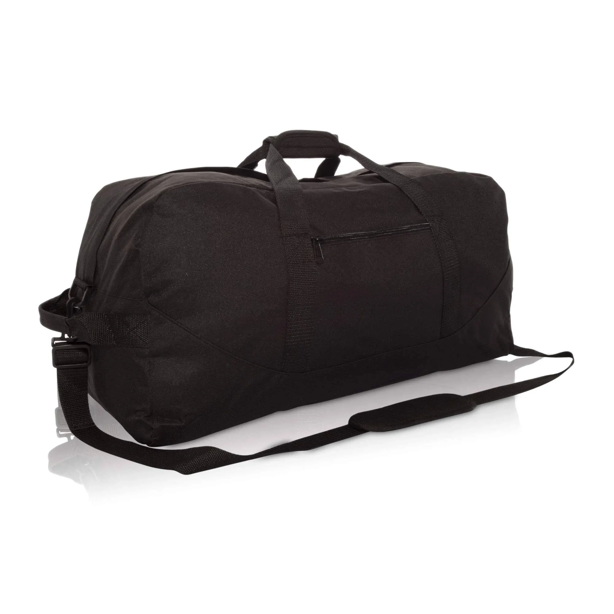 Dalix 25" Big Adventure Large Gym Sports Duffle Bag in Black