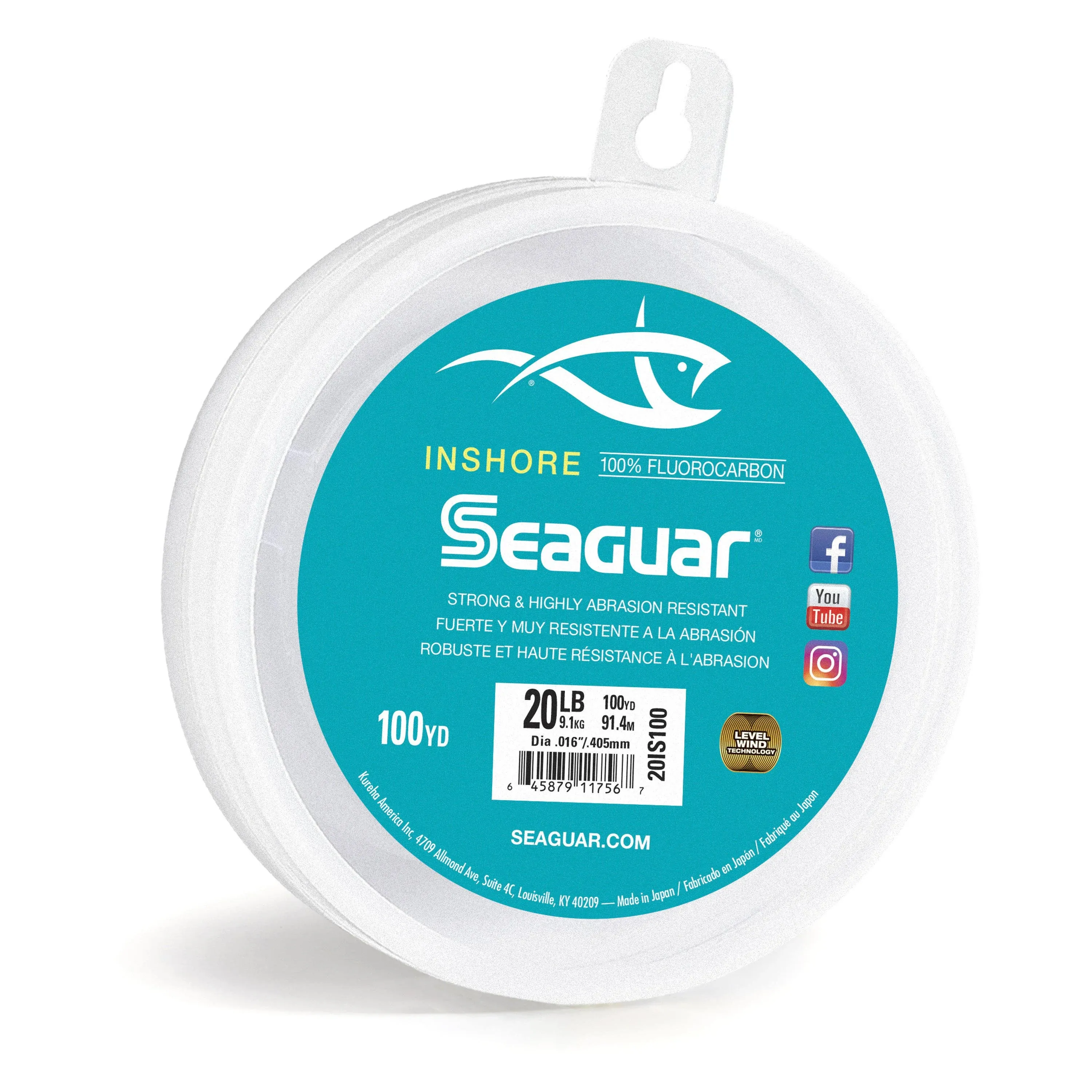 Seaguar Inshore Fluorocarbon 20 lb