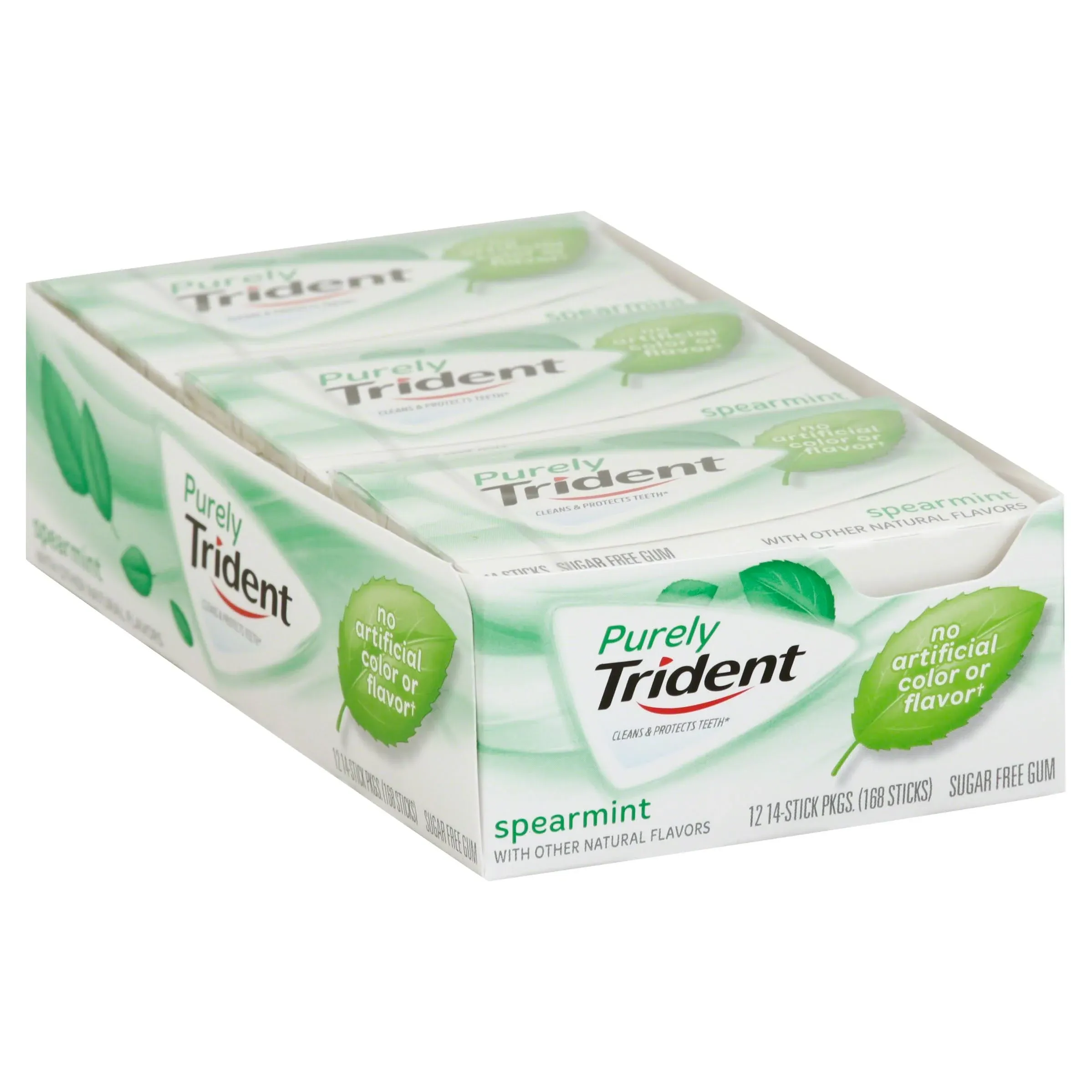 Purely Trident Spearmint Sugar Free Gum