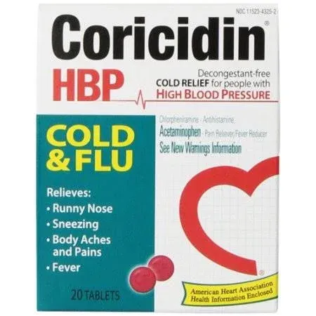 Coricidin HBP Cold