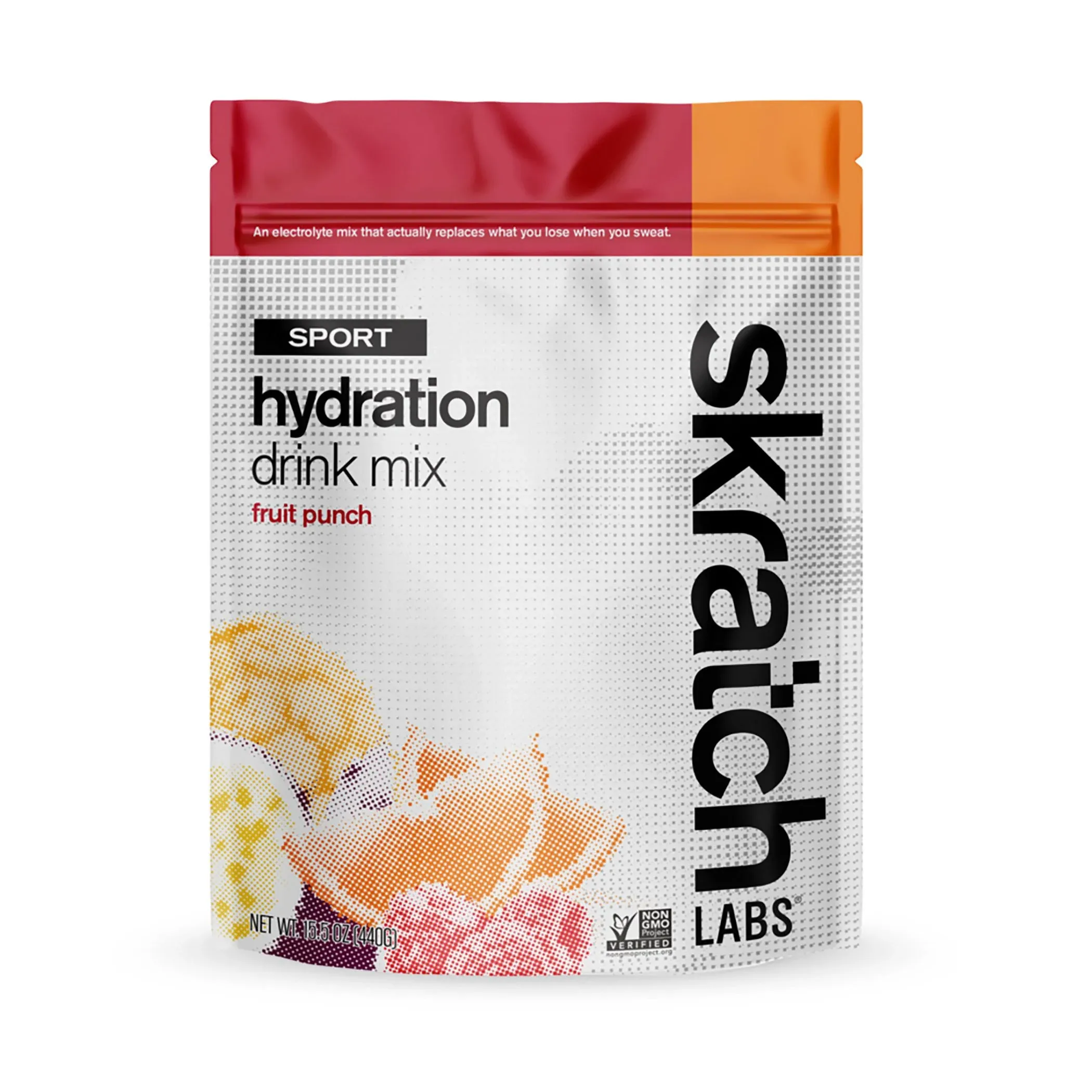 Skratch Labs Sport Hydration Drink Mix - Fruit Punch 60 -Serving