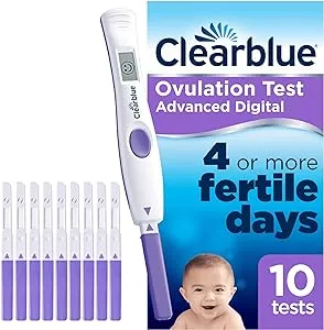 Clearblue Advanced Digital Ovulation Test--Pack of 10 Sticks