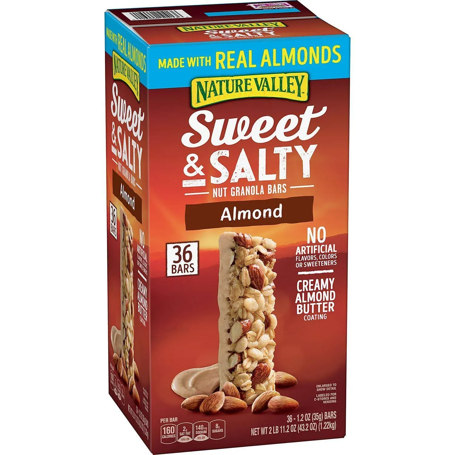 Nature Valley Sweet and Salty Nut Almond Granola Bars (36 ct.)