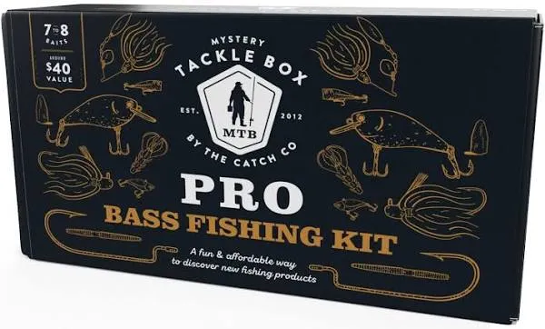 Mystery Tackle Box Pro Bass Kit - Lead Free