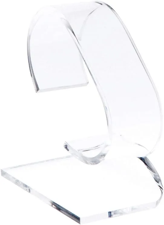 Plymor Clear Acrylic Watch Display Stand 1.75" W x 3" D x 3.75" H