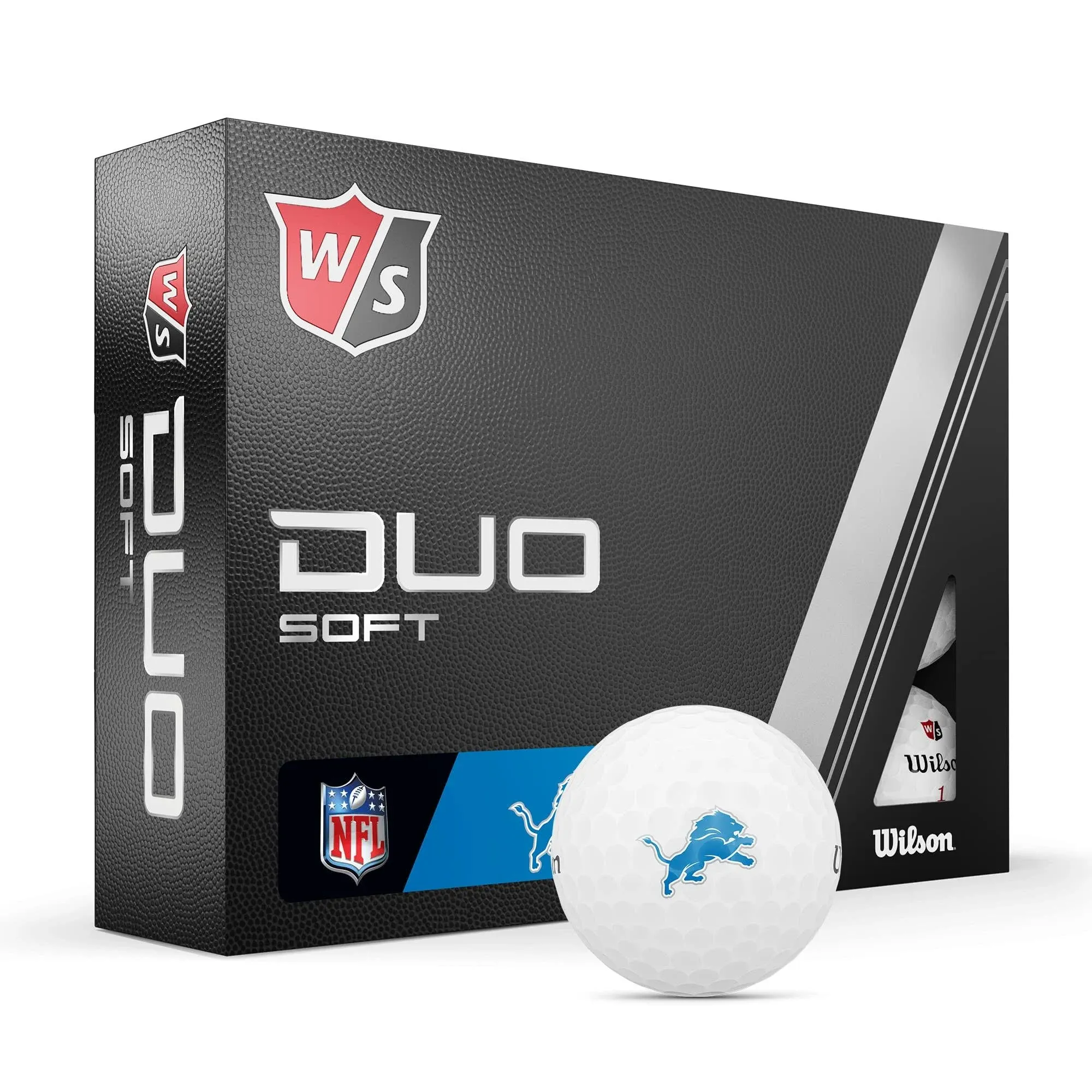 Wilson Staff 2023 Duo Soft NFL Golf Balls - 12 White